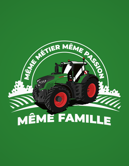 Tracteur Vert Foncé t-shirt unisexe