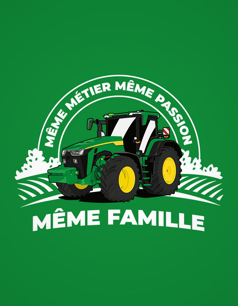 Tracteur Vert pull unisexe