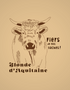 Vache Blonde d'Aquitaine t-shirt unisexe