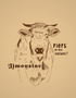 Vache Limousine pull unisexe