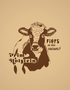 Vache Prim'Holstein t-shirt unisexe
