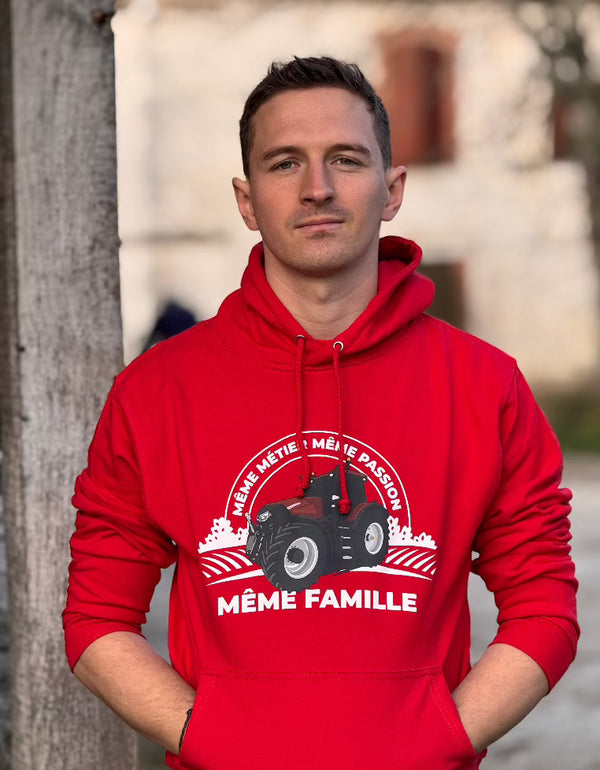 Tracteur Bordeau pull unisexe