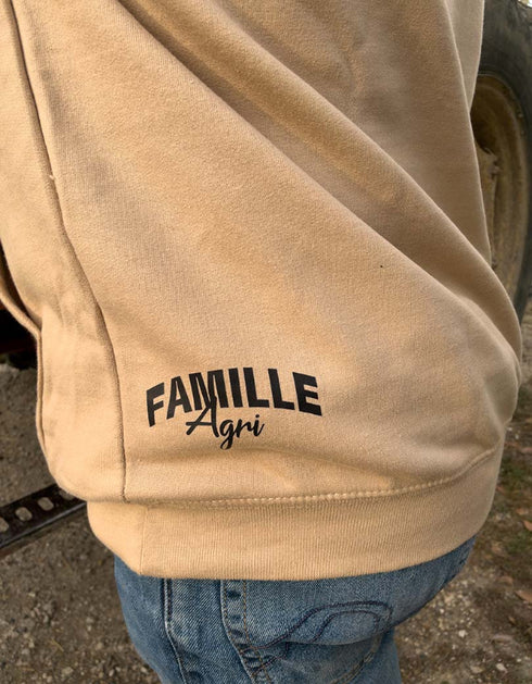 Tracteur + presse "Les Foins" pull unisexe