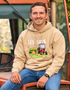 Tracteur + presse "Les Foins" pull unisexe
