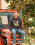 Tracteur + presse "Les Foins" pull unisexe