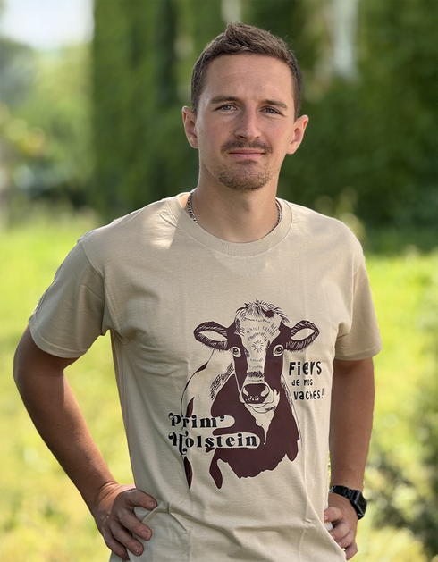 Vache Prim'Holstein t-shirt unisexe