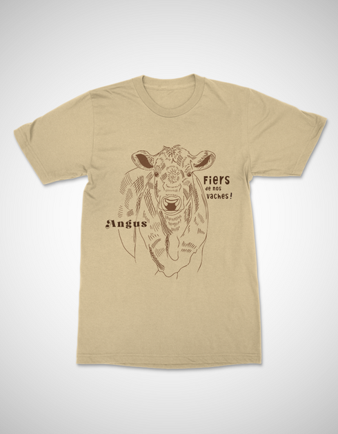 Vache Angus t-shirt unisexe