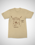 Vache Aubrac t-shirt unisexe