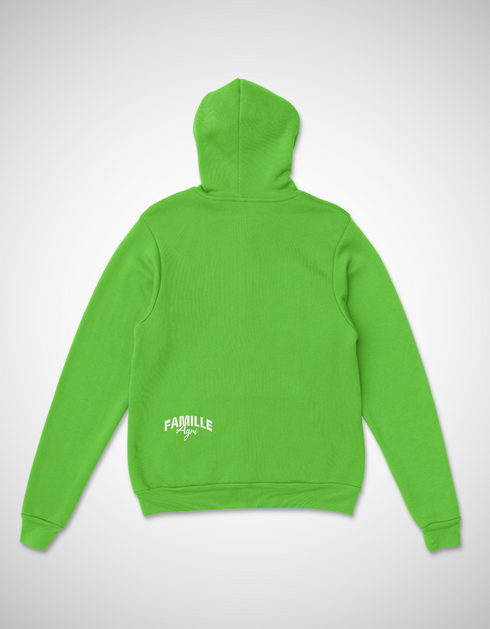 Moissonneuse Blanche et Verte pull unisexe