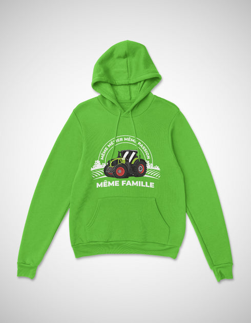 Tracteur Vert Clair pull unisexe