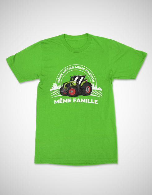 Tracteur Vert Clair t-shirt unisexe