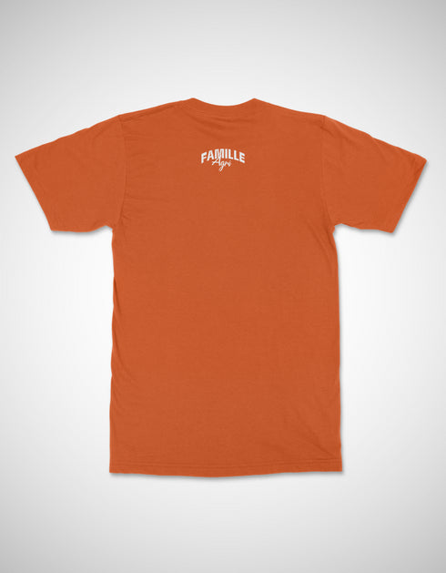 Tracteur Orange t-shirt unisexe