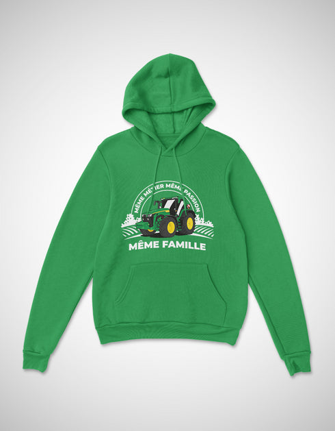 Tracteur Vert pull unisexe