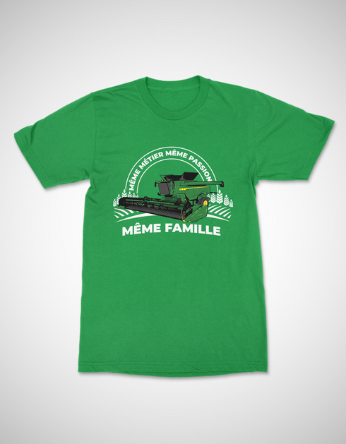 Moissonneuse Verte t-shirt unisexe