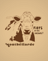 Vache Montbéliarde pull unisexe