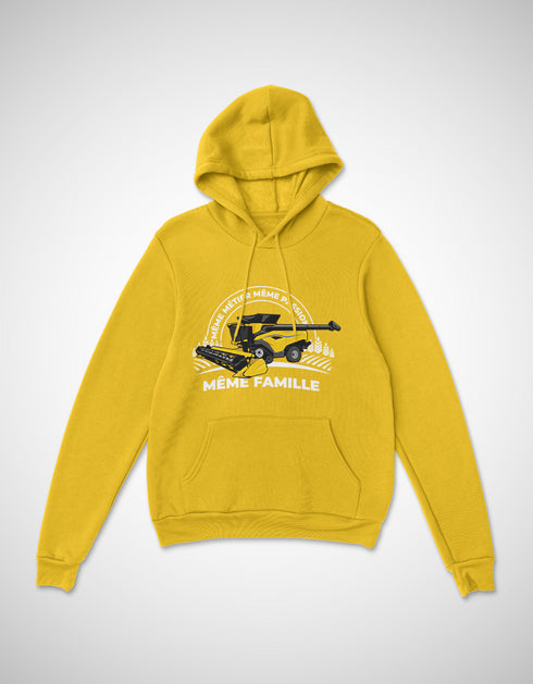 Moissonneuse Jaune pull unisexe