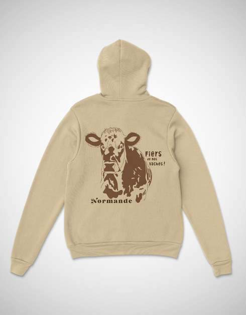 Vache Normande pull unisexe