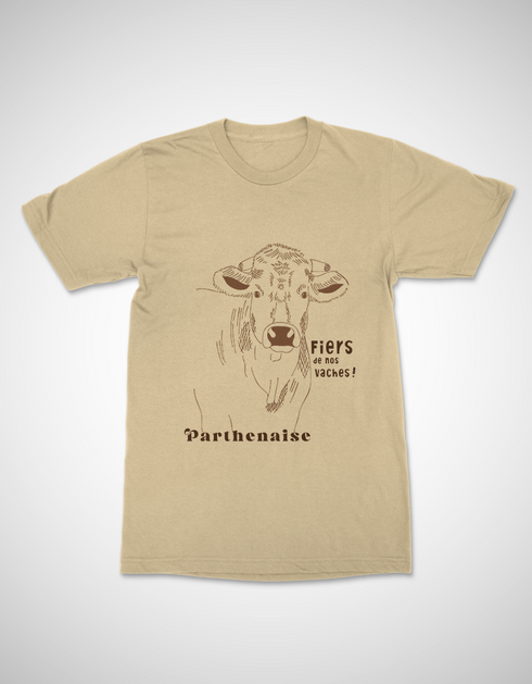 Vache Parthenaise t-shirt unisexe
