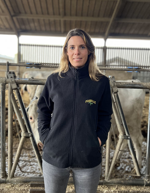 FamilleAgri polaire brodée unisexe