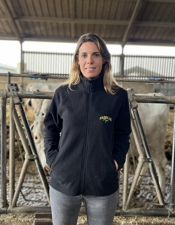 FamilleAgri polaire brodée unisexe