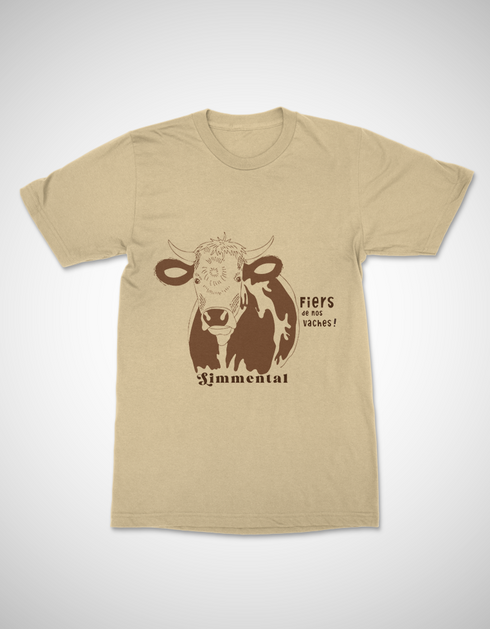 Vache Simmental t-shirt unisexe
