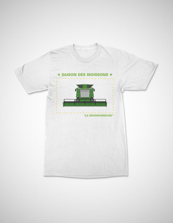 Saison des moissons Verte t-shirt unisexe