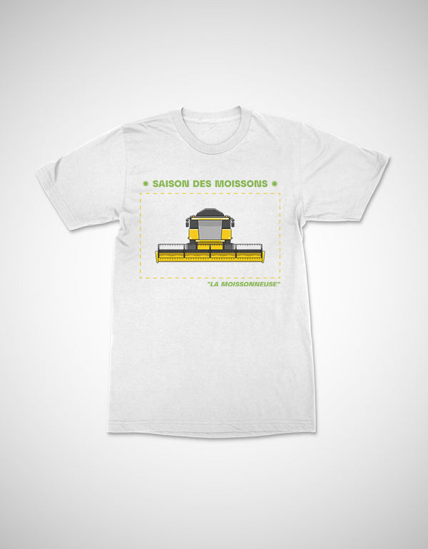 Saison des moissons Jaune t-shirt unisexe